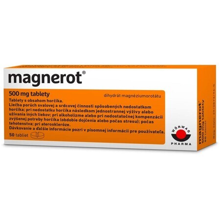 Magnerot Nitrato di magnesio 50 compresse