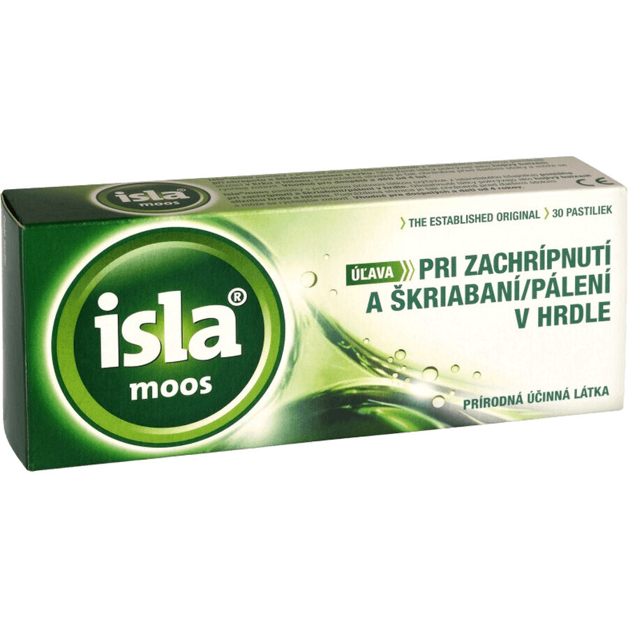 Isla MOOS tablets 30 pcs