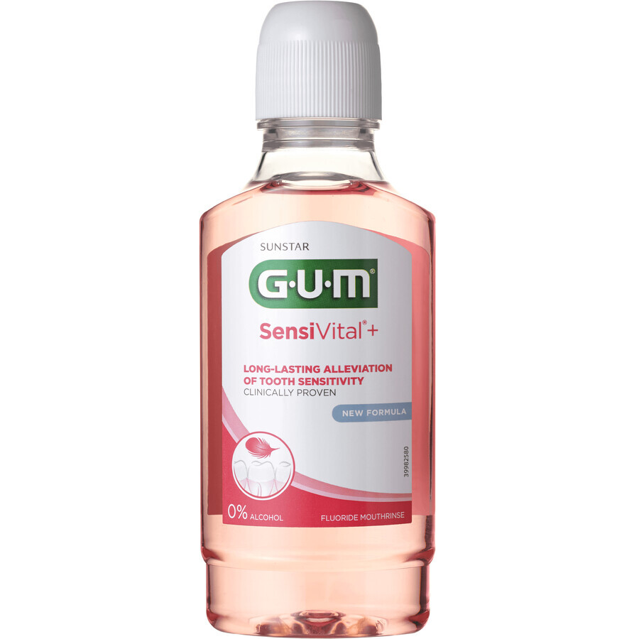 Gum SensiVital+ SensiVital+ Collutorio per denti sensibili con CPC 0,07% 300 ml