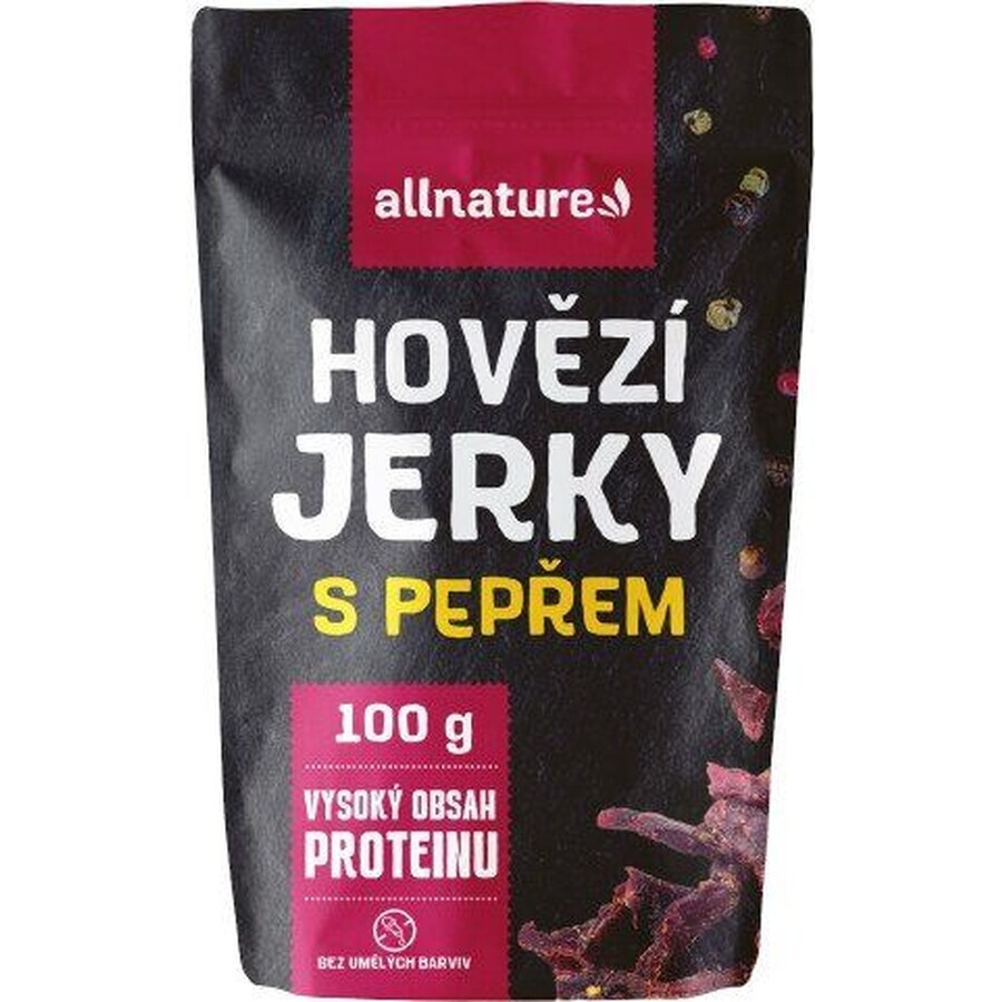 Jerky de Pimienta Allnature BEEF 100 g