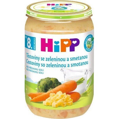 HiPP Tagliatelle biologiche con broccoli e panna 220 g