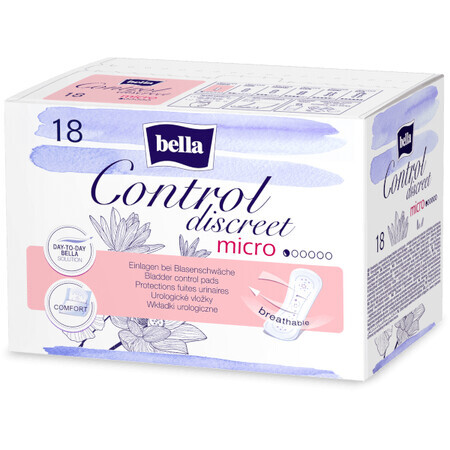 Bella Control Discreet tampoane micro urologice 18 buc