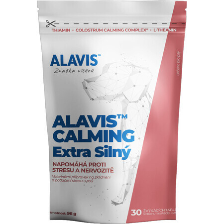 Alavis CALMING EXTRA STRONG compresse morbide per cani e gatti 30 pezzi