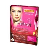 Hair removal strips for face with almond oil Velvet, 12 pieces, Karaver