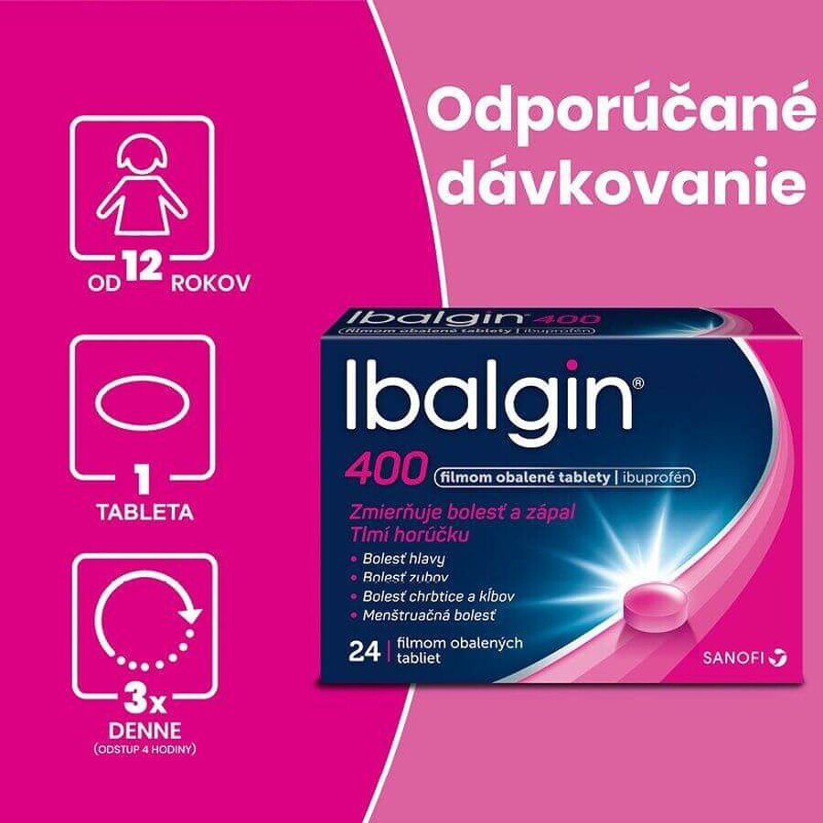 Ibalgin ® 400 24 comprimidos