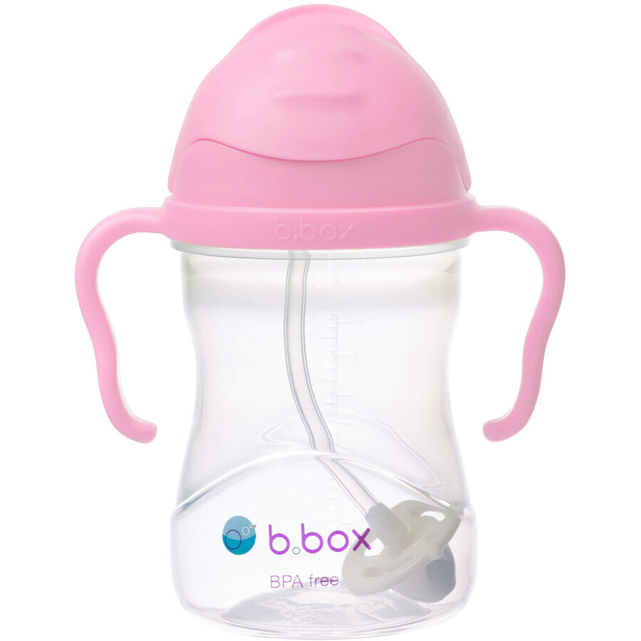 B. box b.box Cherry Blossom Straw Cup 240ml 240 ml