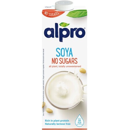 Alpro unsweetened soy drink 1 l