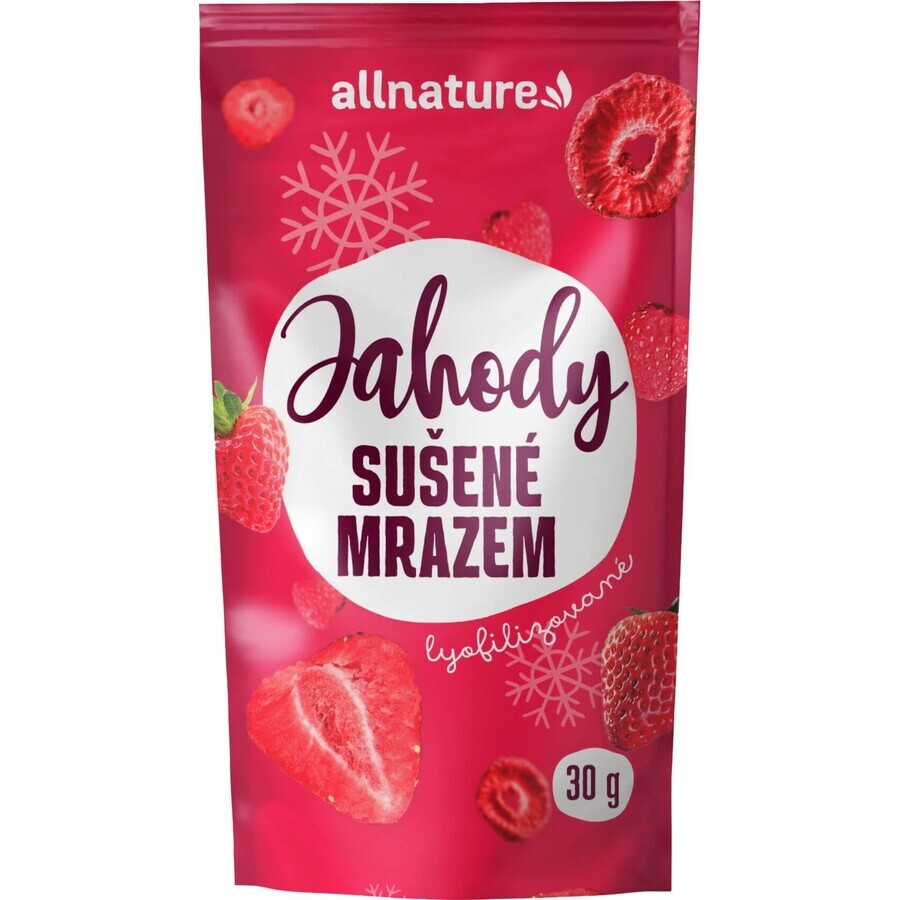 Fresas liofilizadas Allnature 30 g