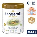 Late in polvere BIO Nature 2 HMO+, 800 g, Kendamil 