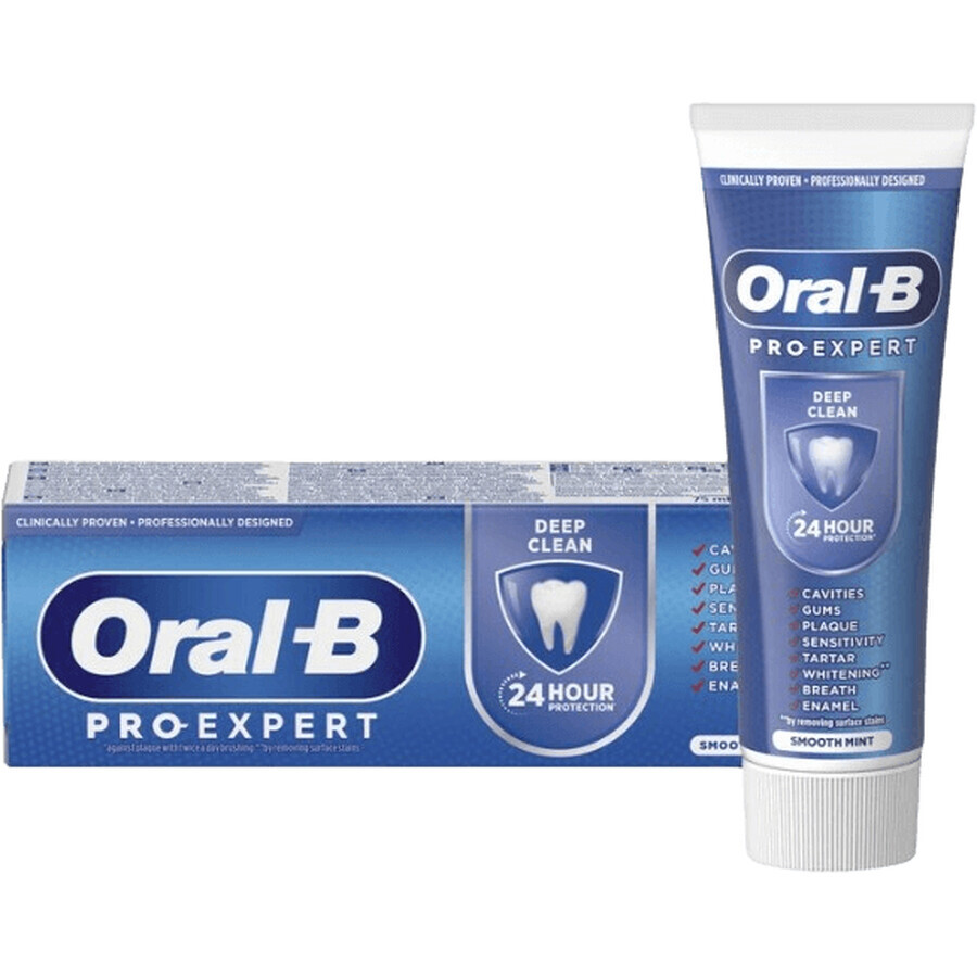 Oral-B Pro-expert dentifrice nettoyant en profondeur 75 ml