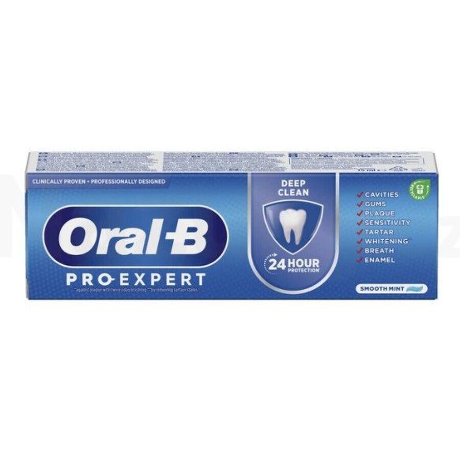 Oral-B Pro-expert dentifrice nettoyant en profondeur 75 ml