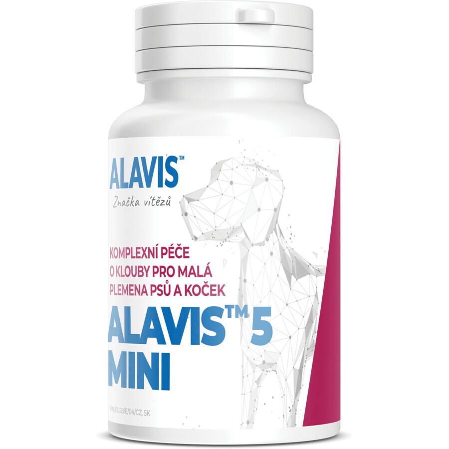 Alavis 5 MINI voor honden en katten 90 tabletten