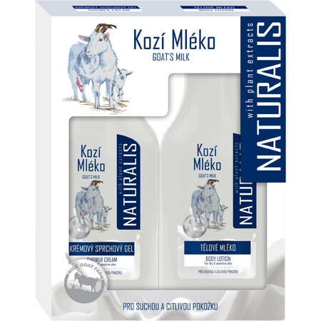 Confezione regalo di latte di capra Naturalis 2 x 350 ml