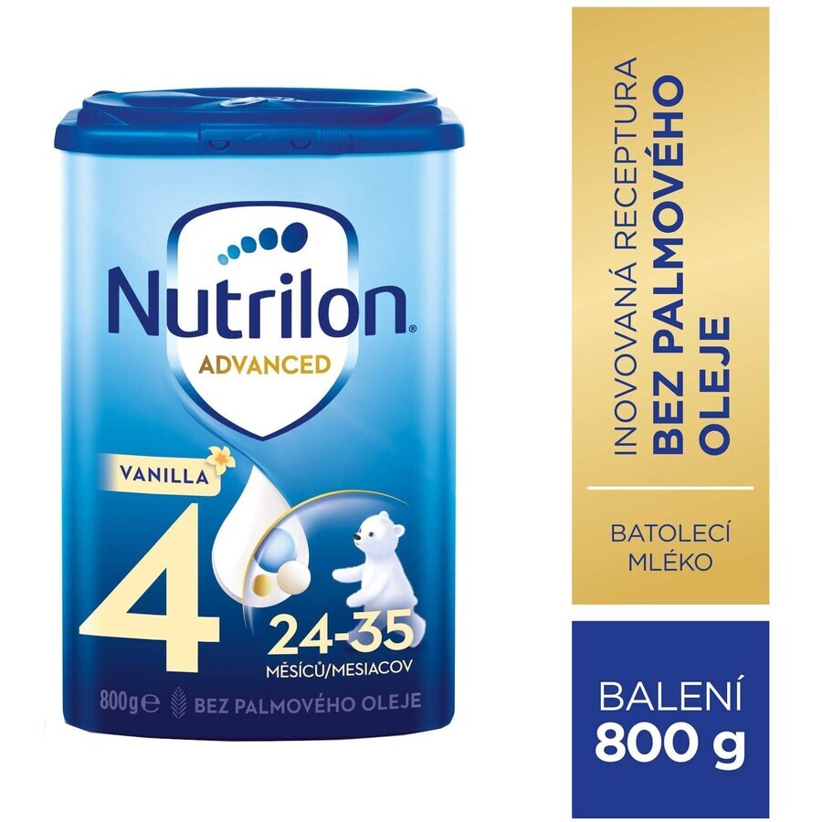 Nutrilon 4 Advanced Toddler lait en poudre à la vanille 800 g