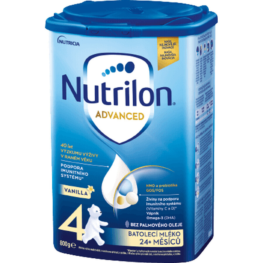 Nutrilon 4 Advanced Toddler lait en poudre à la vanille 800 g