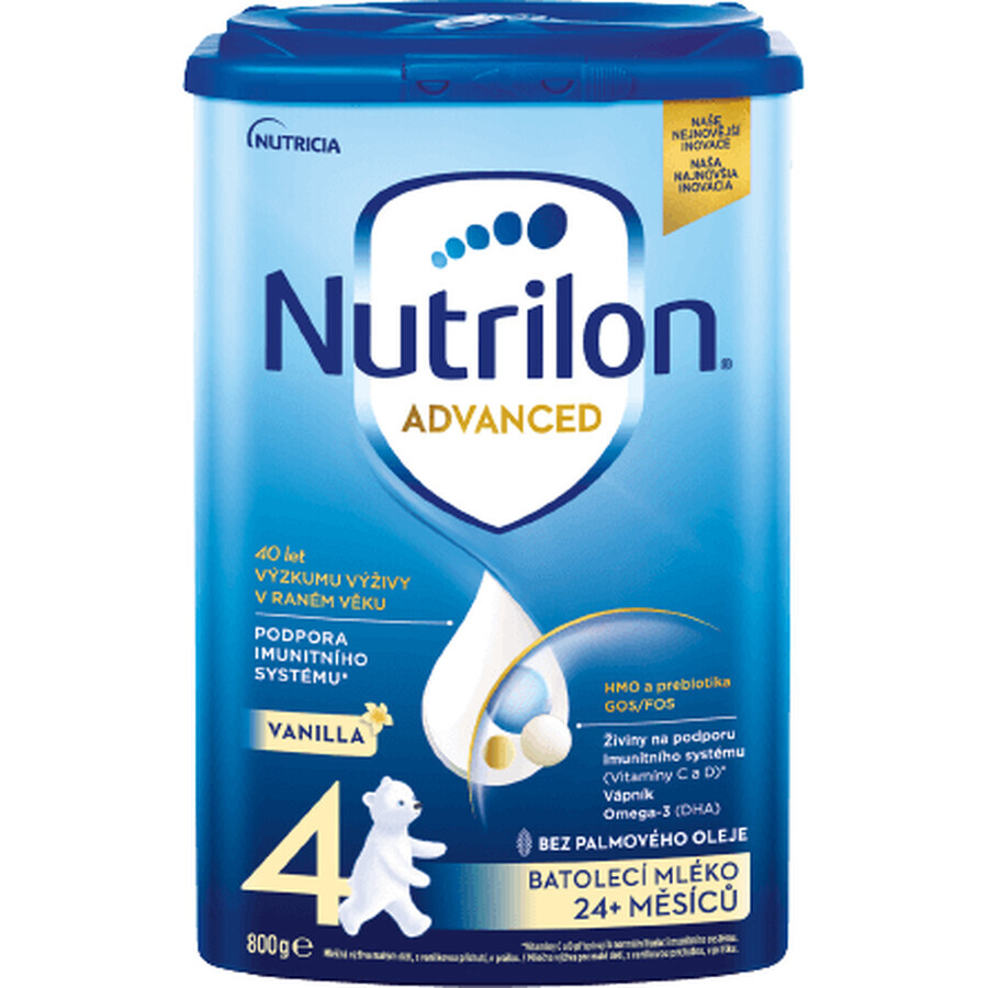 Nutrilon 4 Advanced Toddler lait en poudre à la vanille 800 g