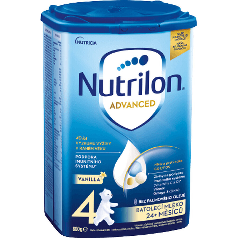 Nutrilon 4 Advanced Toddler lait en poudre à la vanille 800 g