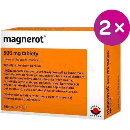 Magnerot 2 x 100 compresse