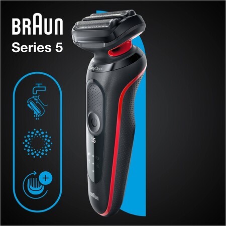 Braun Series 5 51-R1000s Rojo