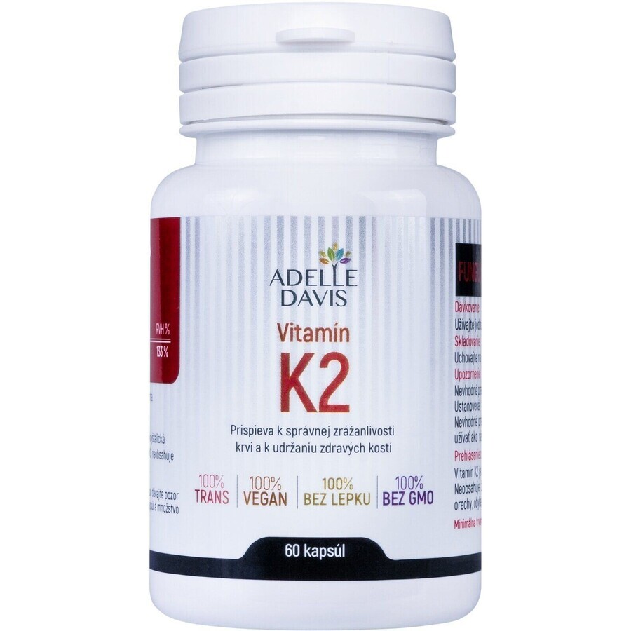 Adelle Davis Vitamina K2 100 mcg 60 capsule