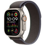 Apple Watch Ultra 2 GPS + Cellular, cassa in titanio da 49 mm con anello Trail Loop blu/nero - M/L