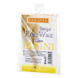 Hair removal strips for bikini line Free Wax, 20 pieces, Karaver