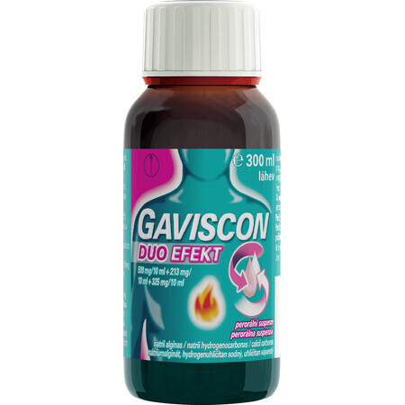 Gaviscon Duo Effect Sospensione orale 300 ml