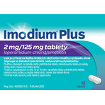 Imodium Plus 2mg/125mg compresse