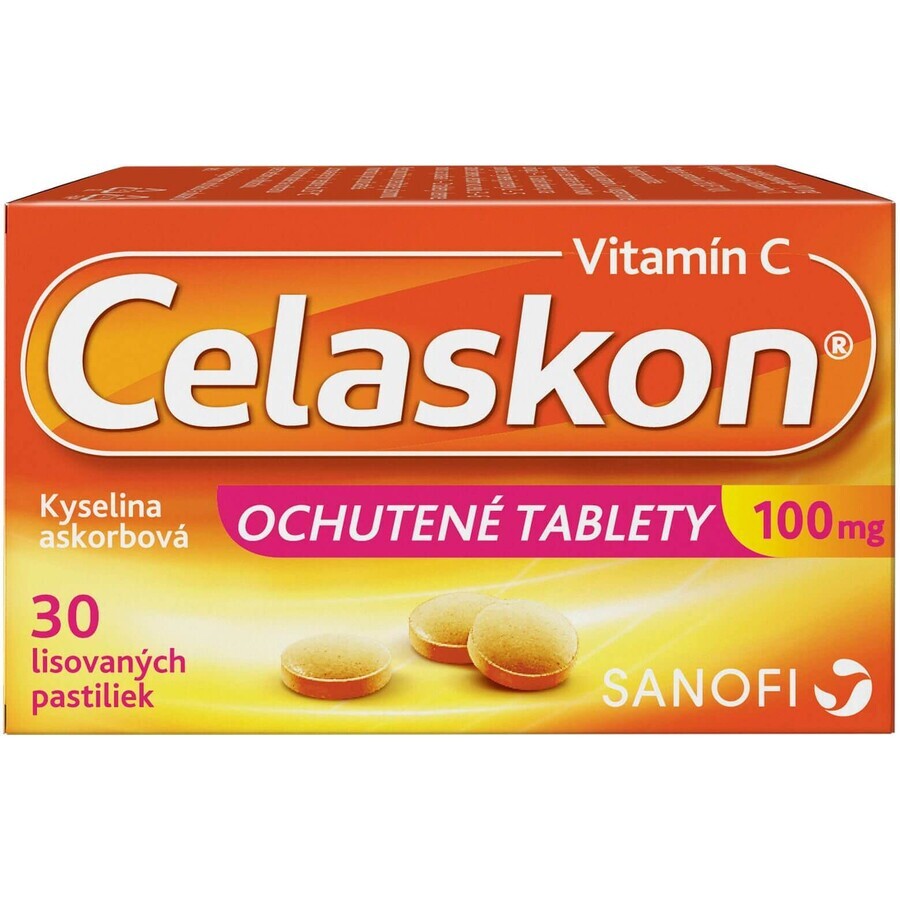 Celaskon Vitamine C aromatisée 30 comprimés