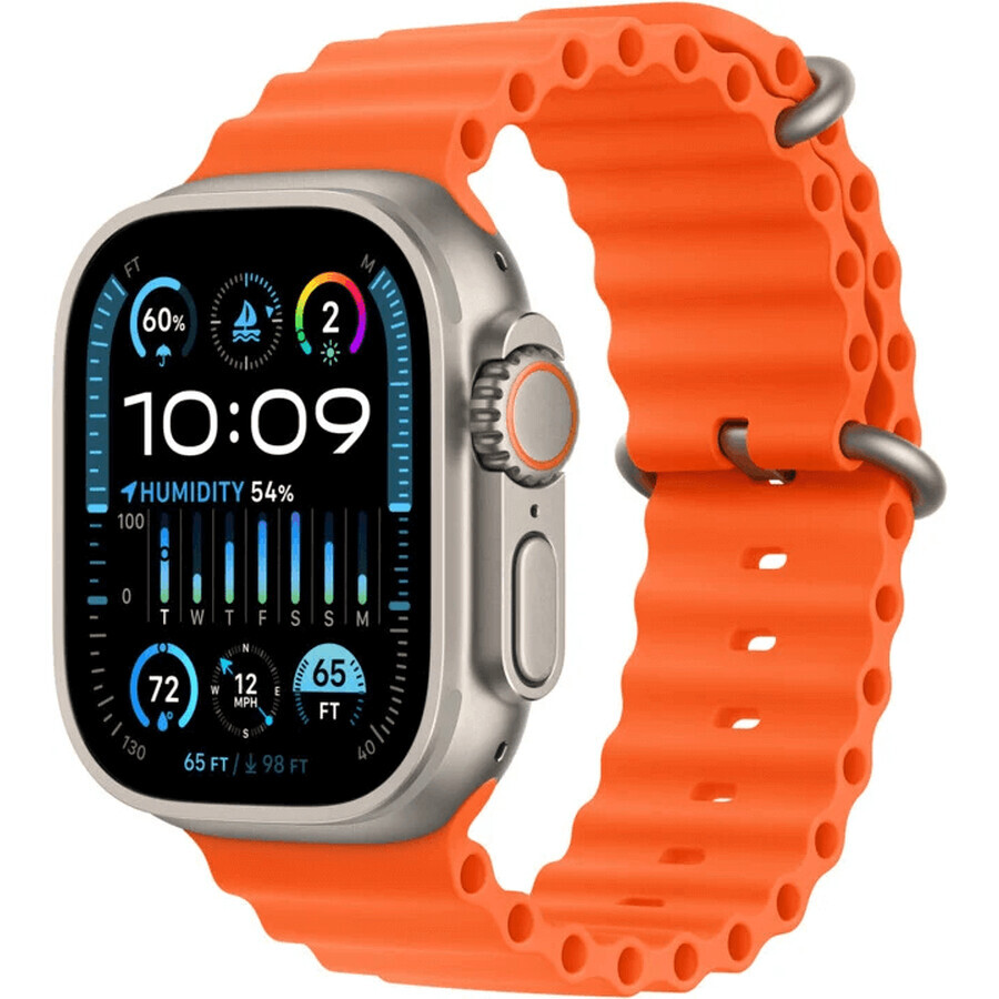 Apple Watch Ultra 2 GPS + Cellular, correa Ocean, naranja