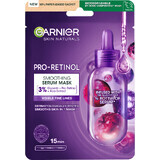 Garnier Skin Naturals Pro-Retinol glättende Stoffmaske mit Serum 22 g