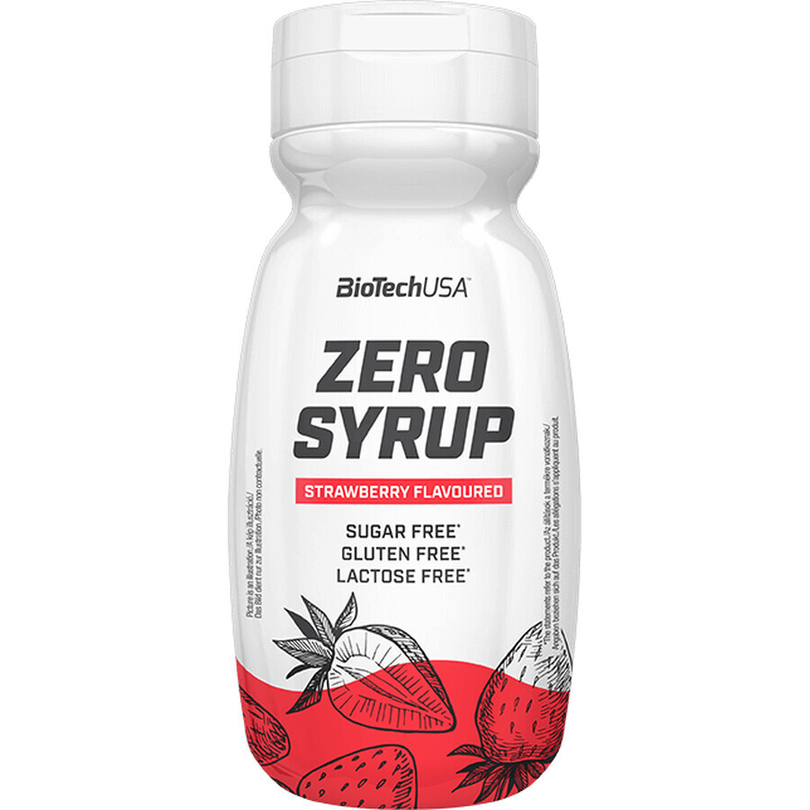 BiotechUSA Zero syrup, strawberry 320 ml