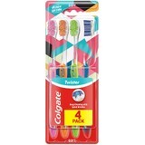 Colgate Twister Design Edition zachte tandenborstel 4 stuks