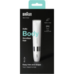 Braun Body Mini Trimmer BS1000 depiladora corporal eléctrica