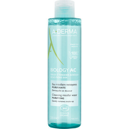 A-Derma Acqua Micellare Detergente per pelli acneiche 200 ml