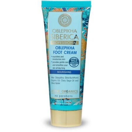 Natura Siberica duindoorn voetcrème 75 ml