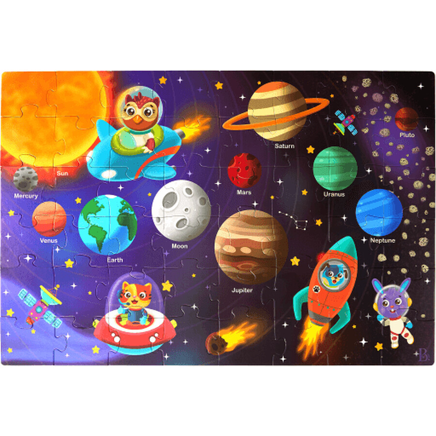 B-Toys Maxi Puzzle - Sonnensystem 48 Teile