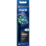 Oral-B Pro Cross Action schwarz Bürstenköpfe 4 Stück