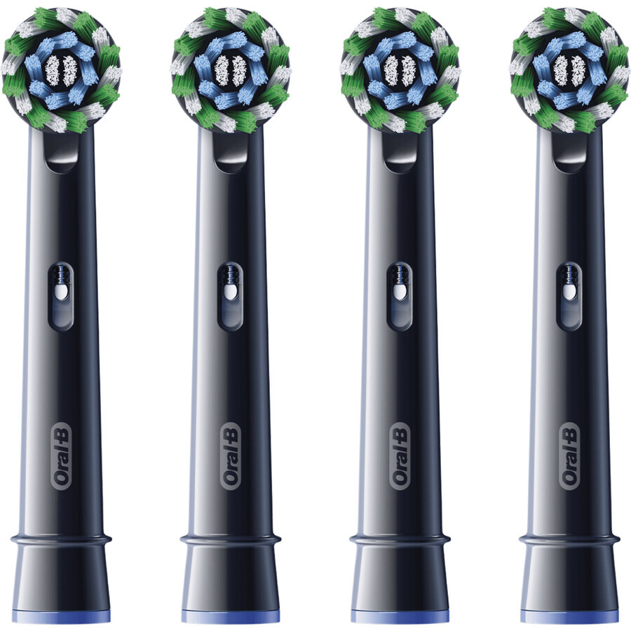 Oral-B Pro Cross Action schwarz Bürstenköpfe 4 Stück