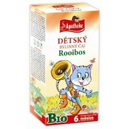 Apotheke Tè biologico per bambini Rooibos, 20 x 1,5 g