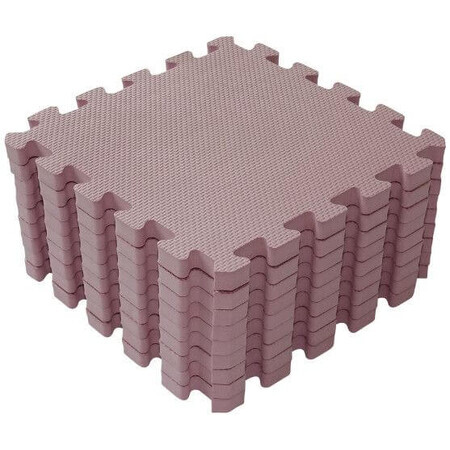 Baby Dan mat spel Dusty Rose 90x90cm Dusty Rose 9 stuks