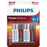 Philips LR6P6BP/10 Piles 6 pcs