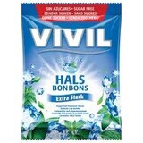 Vivil Bonbons Bonbons Extra Stark alla menta con vitamina C senza zucchero 60 g