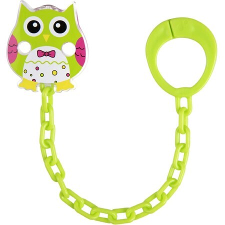 Canpol babies Owl pacifier chain