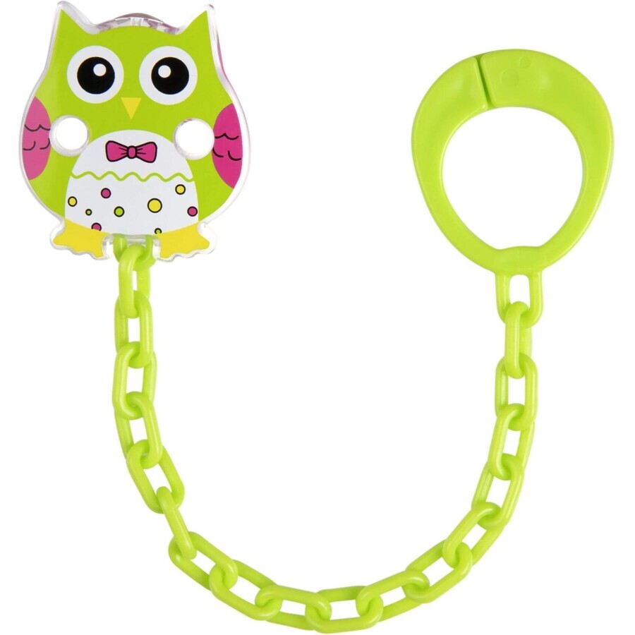 Canpol babies Owl pacifier chain