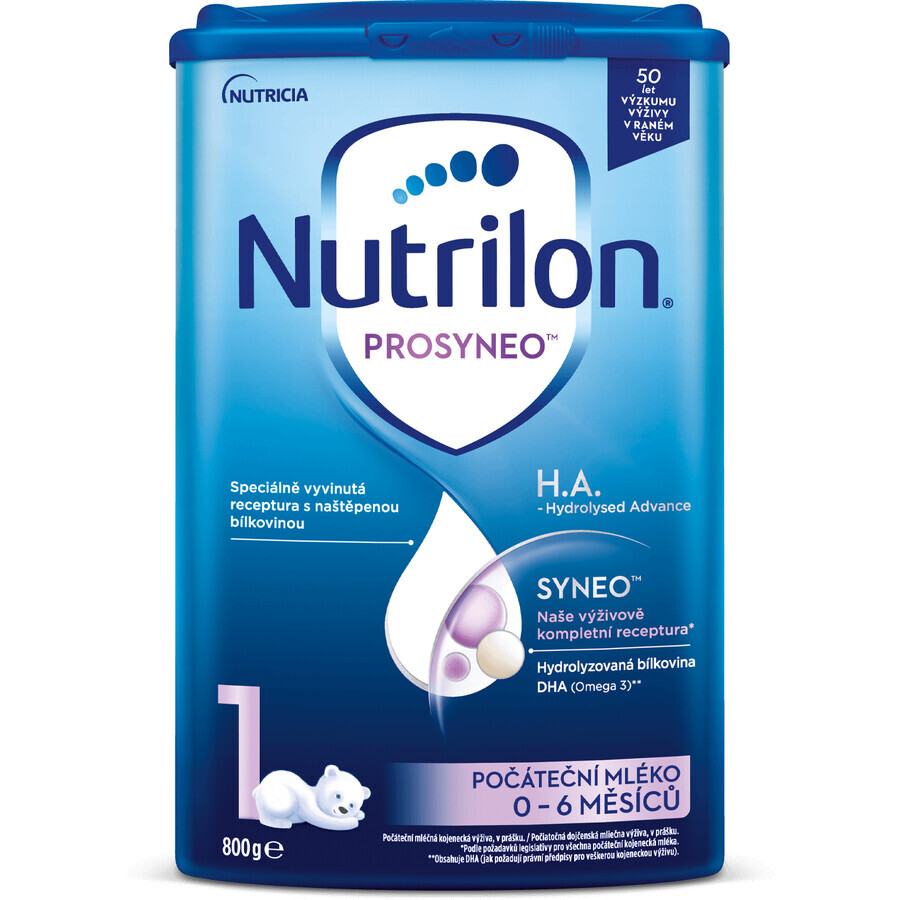 Nutrilon 1 Prosyneo™ H.A. dès la naissance 800 g