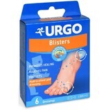 Urgo For blisters Patch soothes pain and heals, hydrocolloid, 2 sizes, 6 pcs 6 pcs