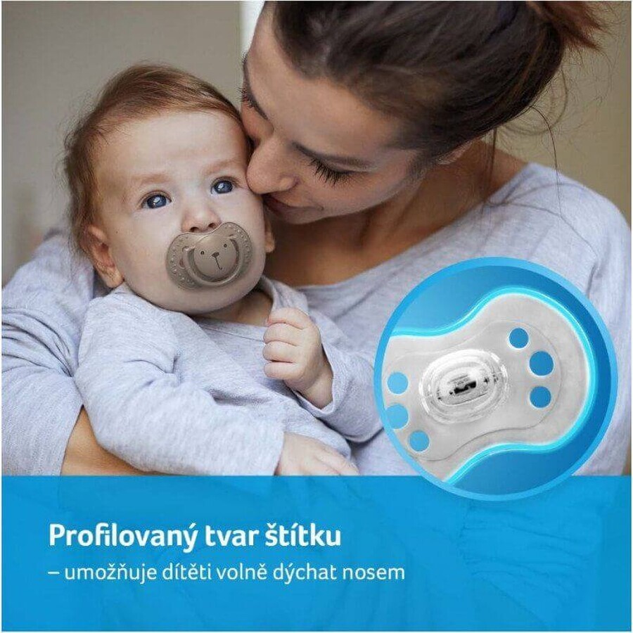 Chupete LOVI Dynamic Soothing Hey 6-18m 2 pcs