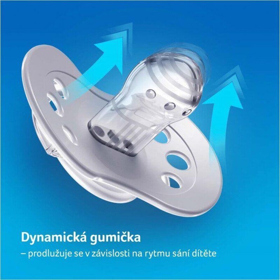 Chupete LOVI Dynamic Soothing Hey 6-18m 2 pcs