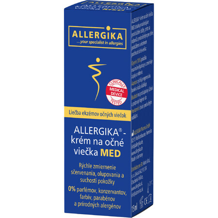 Allergika MED crème pour les paupières 15 ml